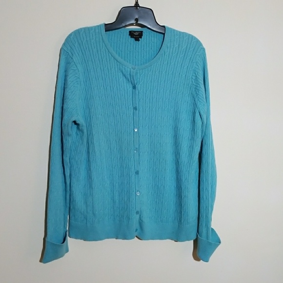 Talbots Tops - 🛑FINAL PRICE🛑Talbots Cable Knit Cardi